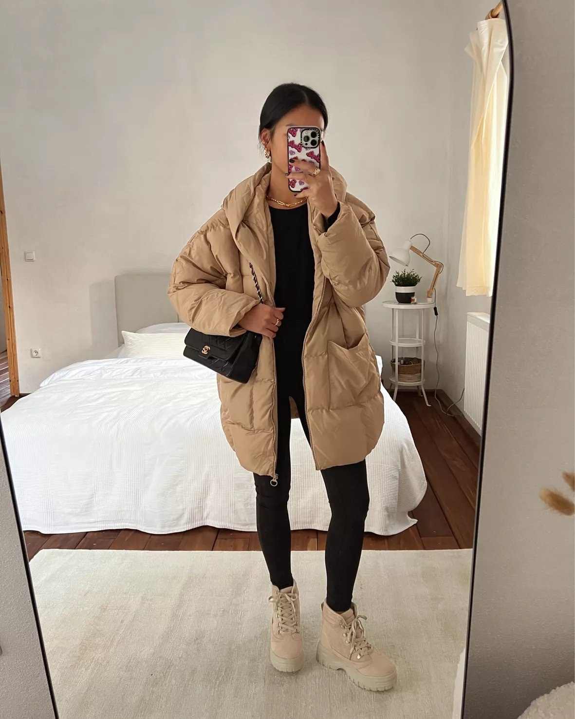 LTK, @thanyaw shows us how to style cozy and casual staples (puffer jacket  now on sale!) 🍂, Head to the link in our bio to shop, OR screen