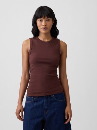 Ribbed Shell Tank | Gap Factory | Gap Factory