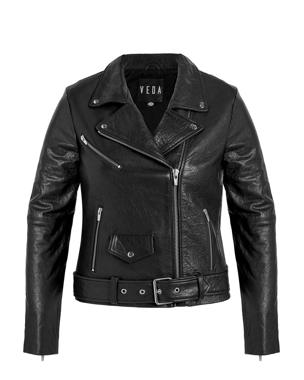 Jayne Biker Leather Jacket | 11 Honore