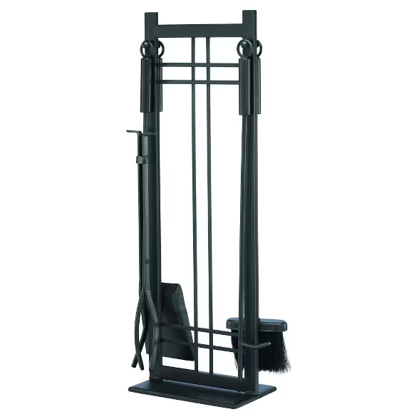 Pleasant Hearth Preston Fireplace Toolset Vintage Iron | Target