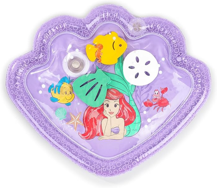Bright Starts Disney Princess Ariel Water Mat, The Little Mermaid Sea Treasures, Purple, Baby Gir... | Amazon (US)