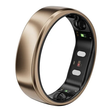 RingConn Gen 2 Air Ultra-Thin Smart Ring with Health Tracking and AI (Size 10; Dune Gold) | Walmart (US)