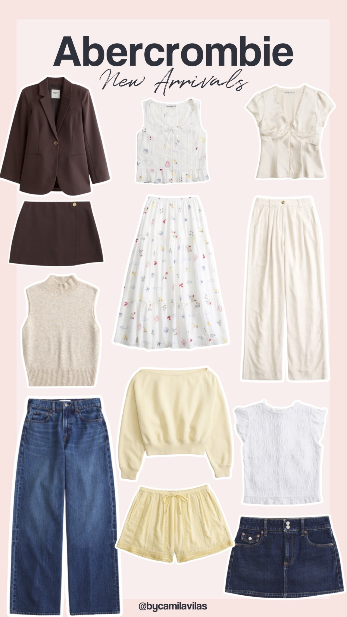 New spring arrivals from @abercrombie I’m OBSESSED with. How cute are the matching sets!? 

With the LTK In-App Sale, everything is 25% off when you use your in-app code! Perfect timing to add some spring essentials to your wardrobe. 


Women’s Fashion, Spring Sale, Seasonal Outfits 

#LTKSeasonal #LTKSpringSale #LTKSaleAlert
