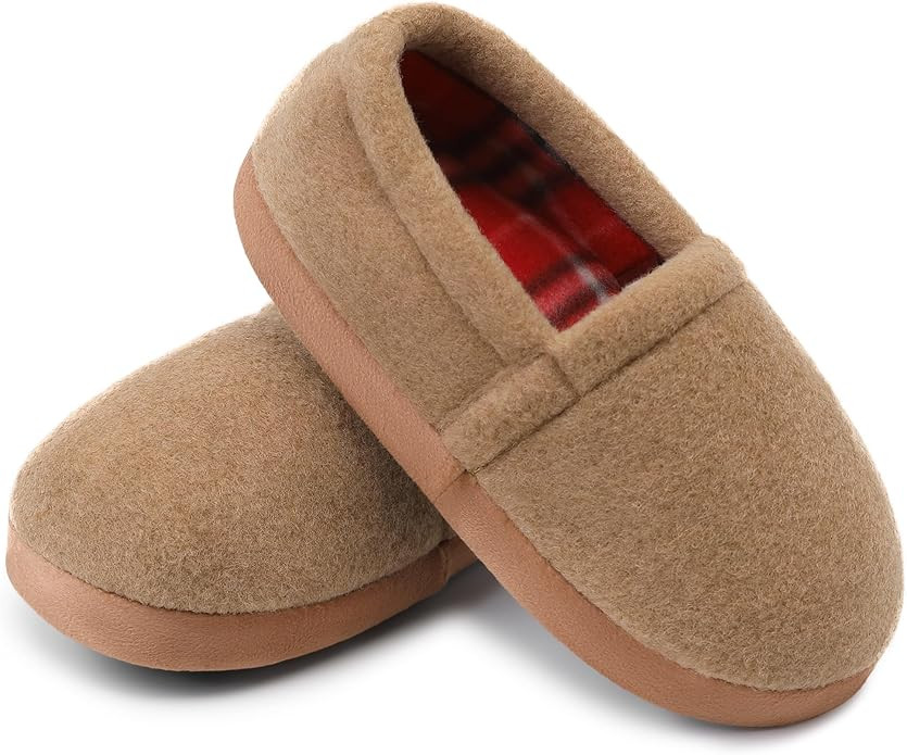 MIXIN Little/Big Kid Boy's Slippers House Shoes Indoor Outdoor with Anti Slip Sole | Amazon (US)