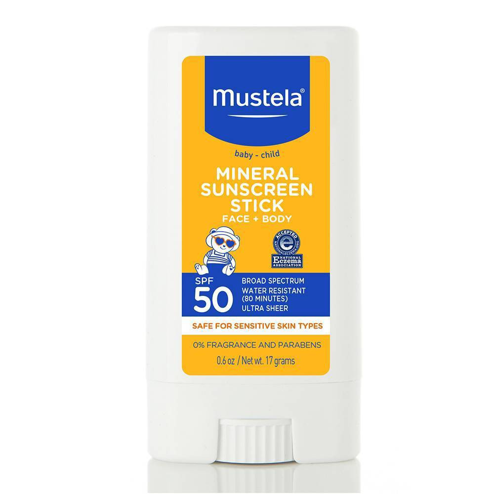 Mustela Mineral Baby Sunscreen Stick - SPF 50 - 0.6oz | Target