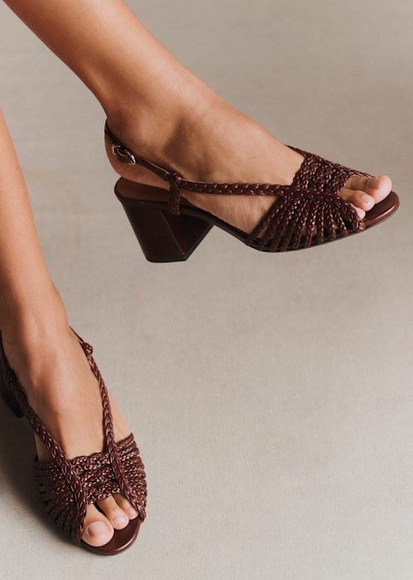 Brown woven sandal heels for vacation  

#LTKgrwm #LTKOver40 #LTKTravel