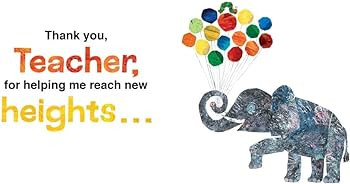 Thank You, Teacher from The Very Hungry Caterpillar | Amazon (US)