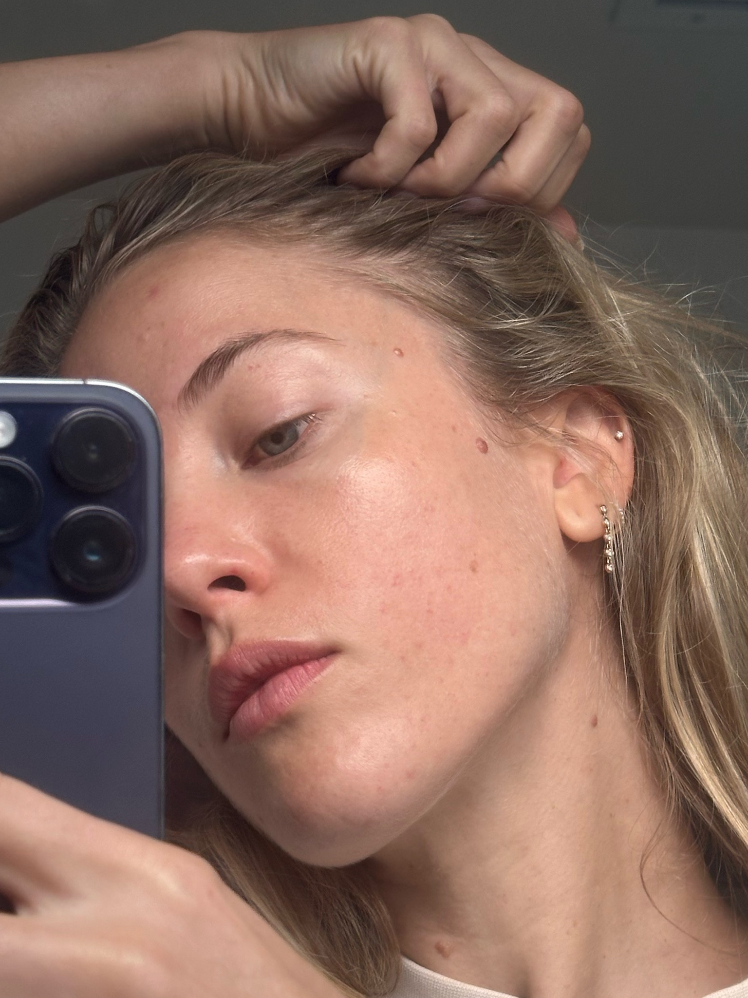 Hydrating skin steps 