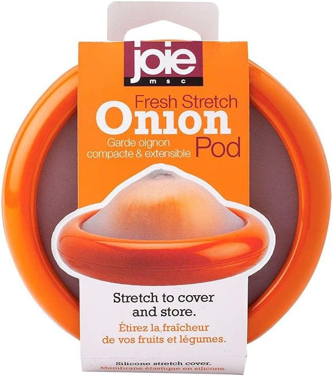 MSC International Joie Fresh Stretch Pod for Onions, LFGB Approved, One Size, Orange | Amazon (US)