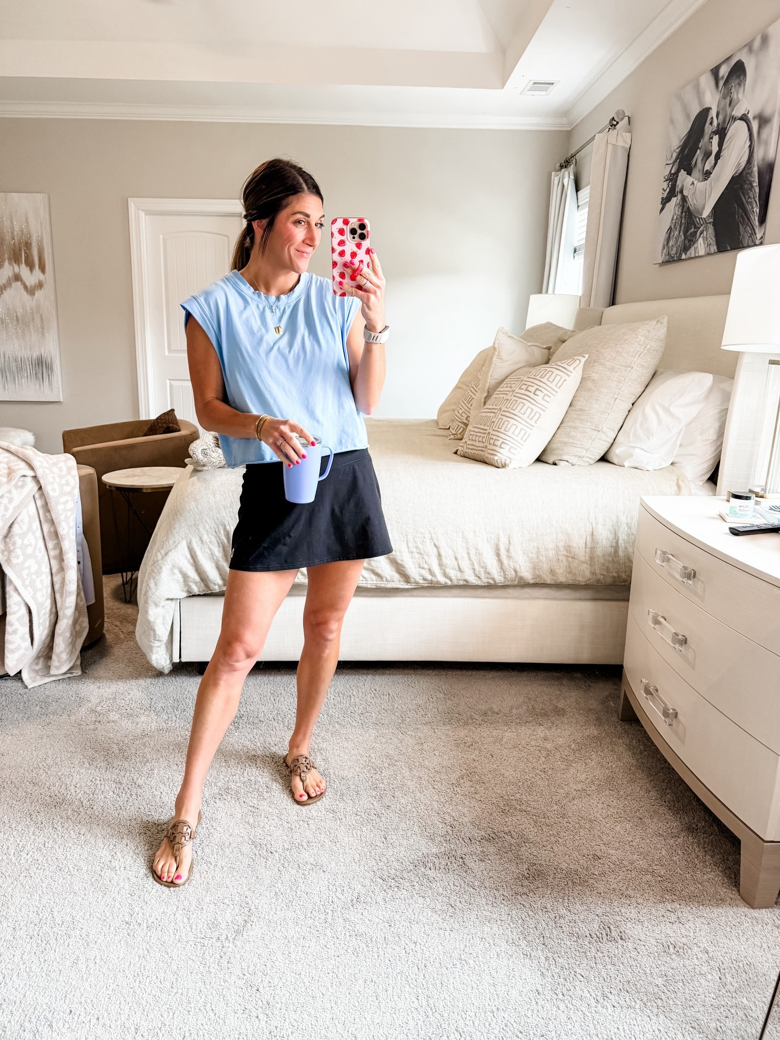 Shop outfit details 

Muscle tank is on sale from Amazon. Wearing a small. Paired with my favorite Aerie bralette underneath!
Skirt is Vuori Volley Skirt (skort) with shorts underneath with pockets

Also linked shoes, earrings, bracelets, swig mug and loopy case. (Get 10% off Loopy with code: watsonansley10)

Click the images to shop!

Daily outfit | mom style | skirt | skort | tank | muscles tank | fitness | fit | active | athletes | athletic | athleisure | workout | Vuori | Tory Burch miller sandals | flop flops | bracelets | jewelry | gold | earrings | huggie hoops | whoop band | Ana Luisa | loopy | phone case | tiny tags | electric picks | swig | coffee mug | tumbler 



#LTKSaleAlert #LTKStyleTip #LTKActive
