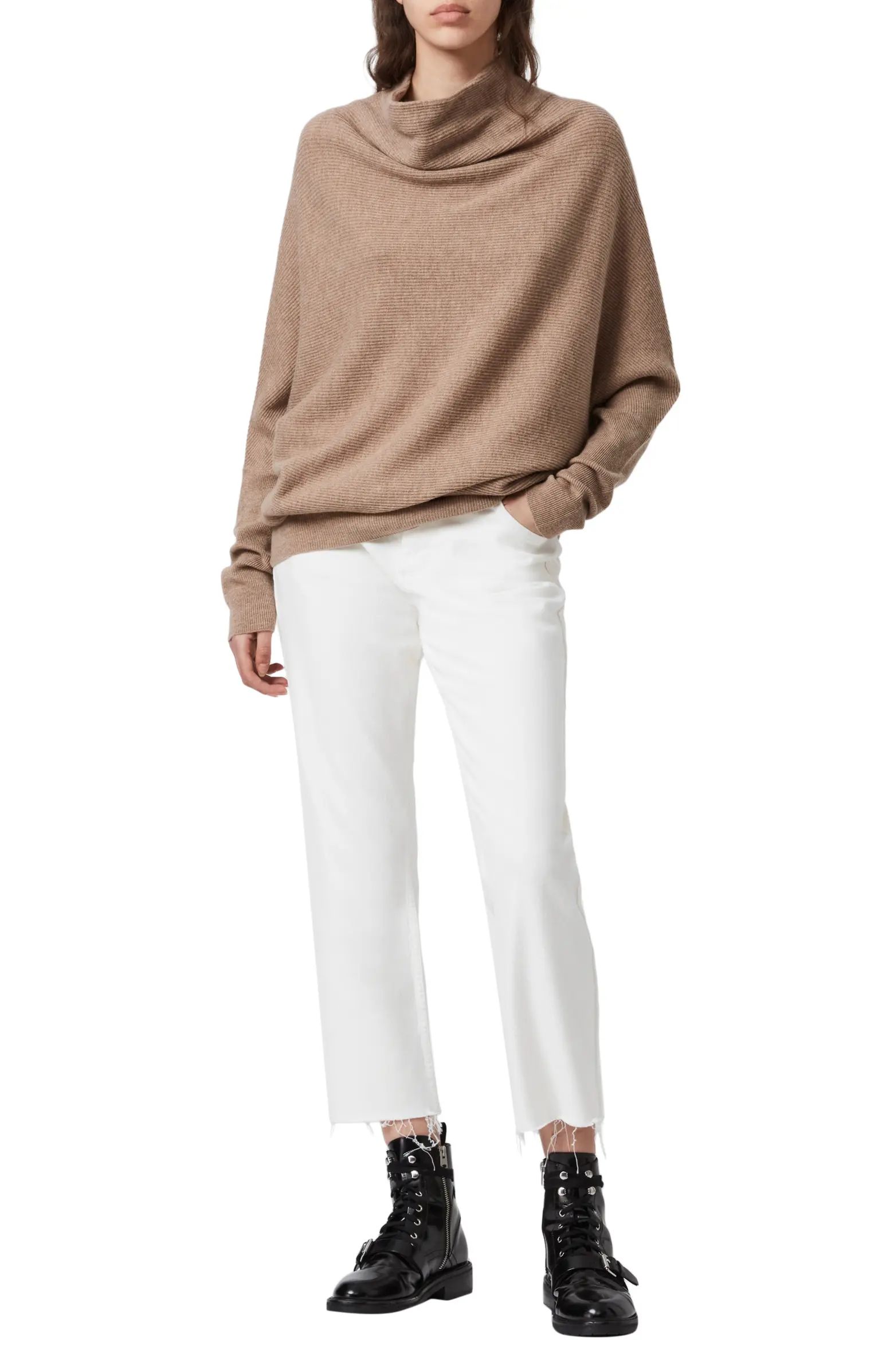 Ridley Funnel Neck Wool & Cashmere Sweater | Nordstrom