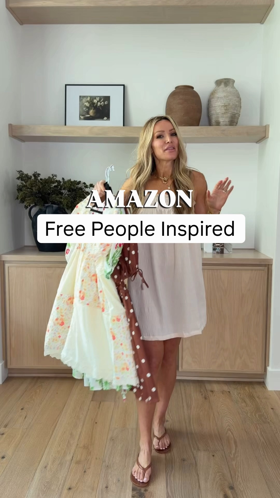 Amazon Free People–inspired dresses that look so much more expensive than they are 🤍✨ comment AMAZON and I’ll send you the details 

These are the kind of easy, throw-on-and-go dresses I live in—flowy fits, feminine details, and that effortless boho vibe without the Free People price tag. Lightweight, flattering, and perfect for everything from brunch to vacation to everyday mom life.

I’m a neutral-loving girl, but these prints and textures had me 👏🏼 which one are you grabbing?

#AmazonFashion #FreePeopleInspired #AmazonDresses #AffordableFashion #BohoStyle 