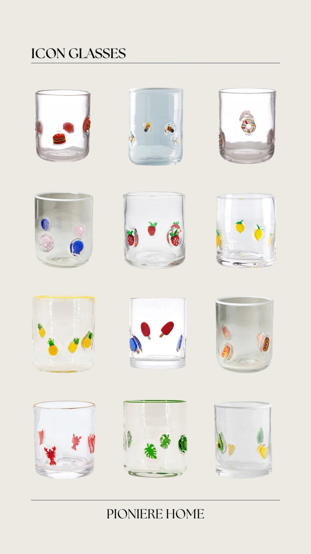 Icon glassware. Anthropologie icon glasses, target icon glasses, world market, pottery barn. Icon glasses for every budget, summer glassware

#LTKSeasonal #LTKHome #LTKdayinmylife