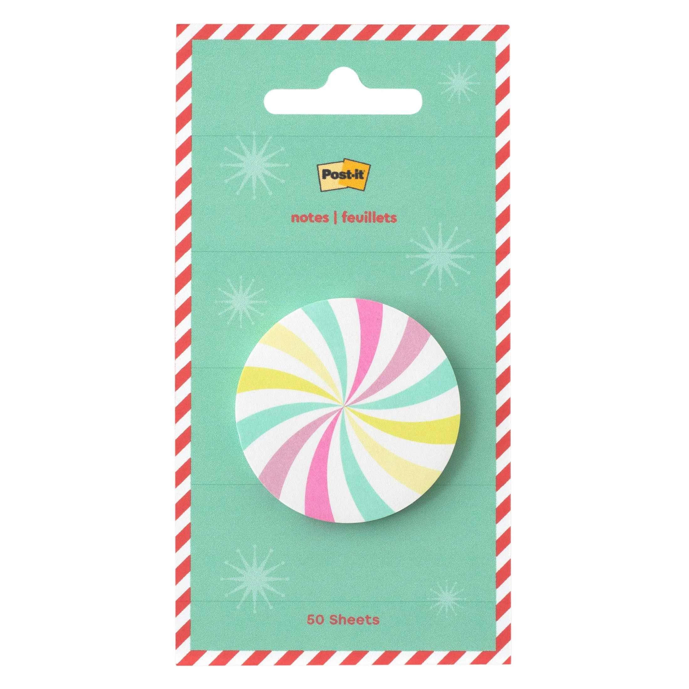 Post-it Jingle Notes, Candy, 1.8" x 1.8", 50 Sheets, 1 Pad - Walmart.com | Walmart (US)