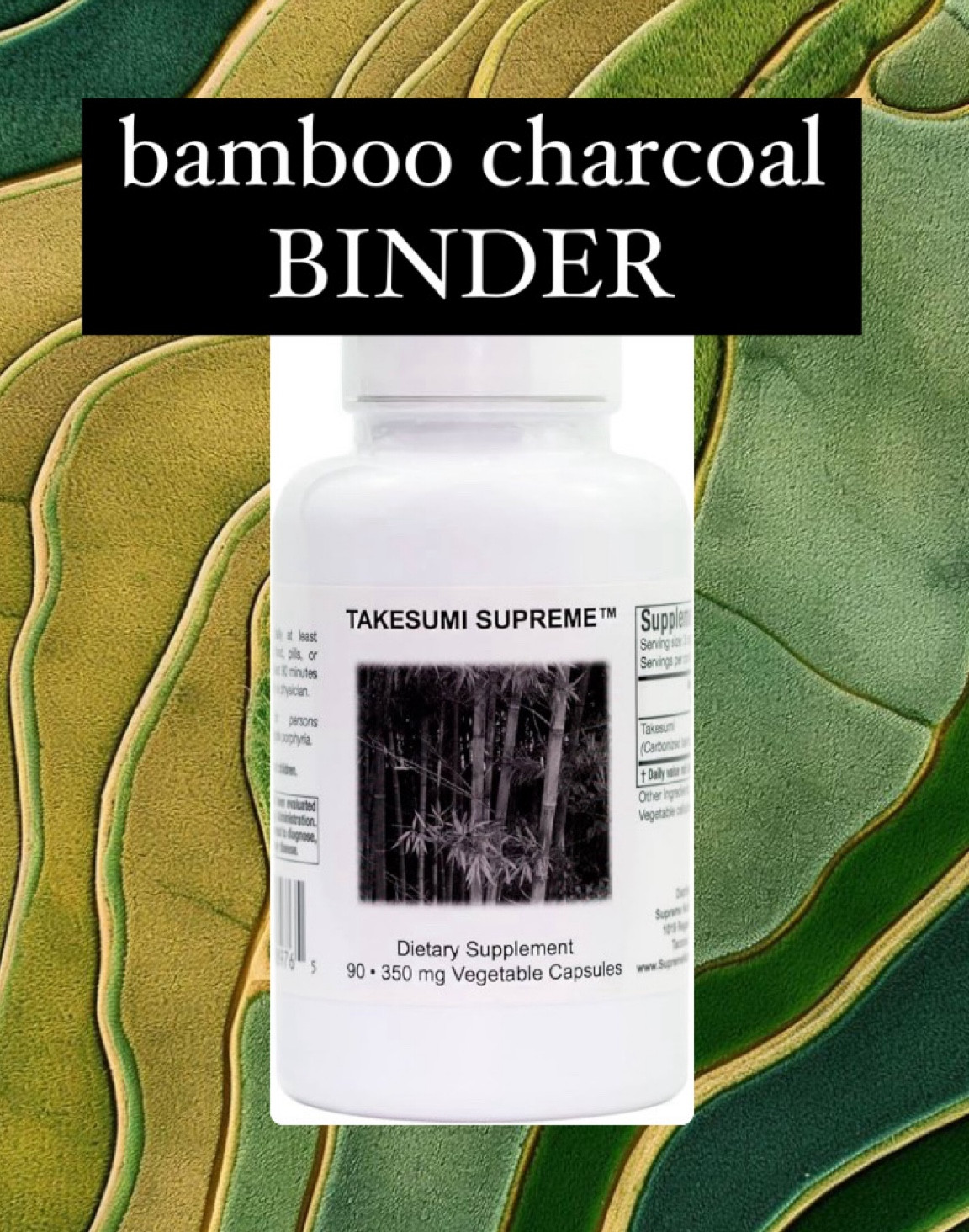 #LTKhealth activated bamboo charcoal BINDER for detox support