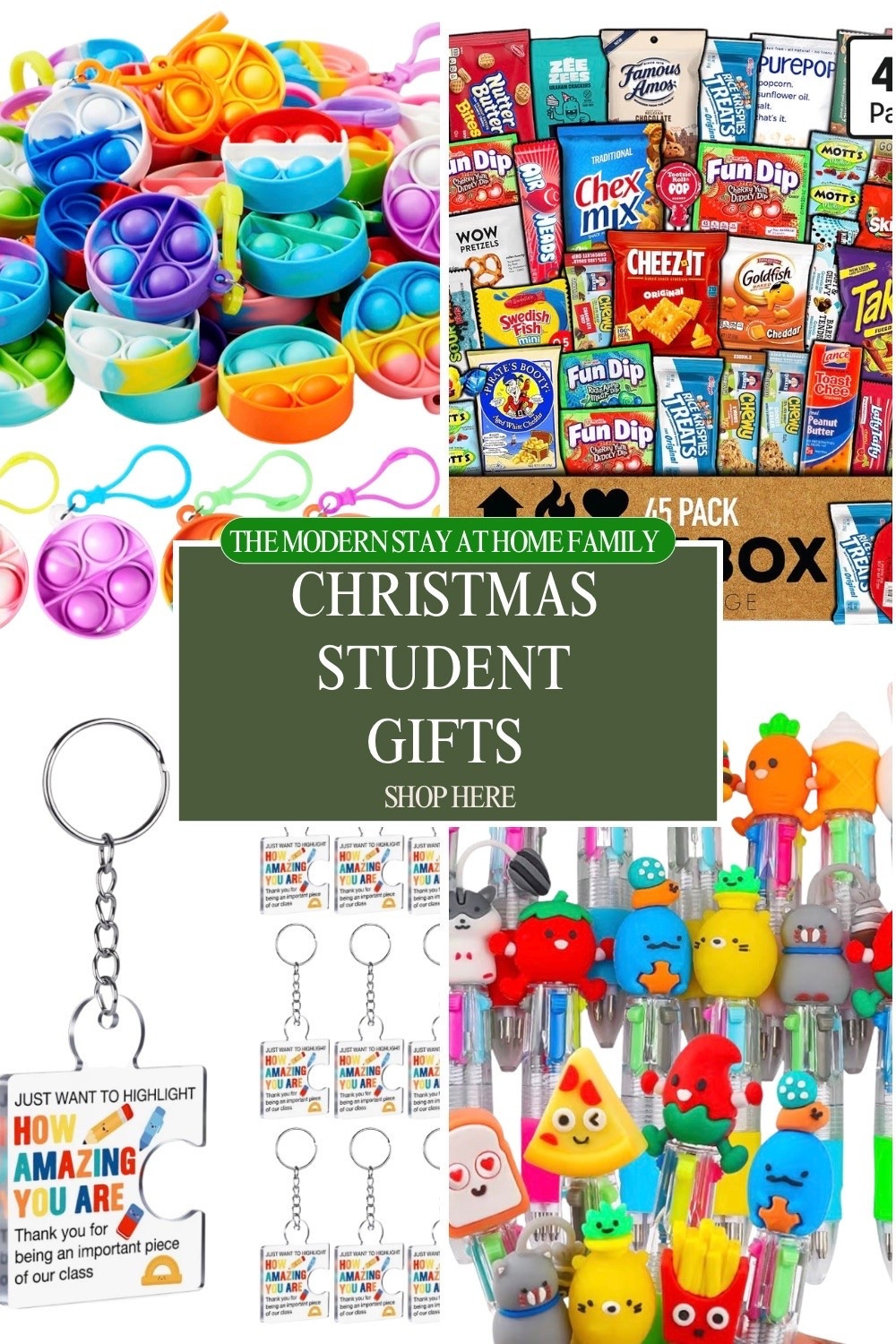 🎄 Looking for Christmas classroom gifts your students will actually enjoy? I rounded up fun, affordable, and kid-friendly Christmas gifts from the teacher that are perfect for celebrating the holiday season without spending a fortune! 🎁

Whether you’re shopping for a whole classroom, looking for student Christmas gifts, or need inexpensive Christmas gifts for students, these ideas make it easy to find something thoughtful for every child. From small Christmas gifts and classroom treats to fun toys, activities, and practical little surprises, these are great options for elementary school students, preschool students, and classroom holiday parties.

Save this list for your holiday classroom shopping and make gifting your students simple this year! 🎅🏻✨

Christmas classroom gifts, teacher Christmas gifts for students, Christmas gifts for students, student Christmas gifts, classroom Christmas gifts, inexpensive Christmas gifts for students, affordable classroom gifts, teacher student gifts, Christmas gifts for elementary students, preschool Christmas gifts, classroom holiday gifts, Christmas classroom ideas, student holiday gifts, small gifts for students, classroom gift ideas, Christmas gift ideas for teachers, holiday classroom ideas, Christmas party favors for kids, classroom Christmas party, end of year student gifts, Christmas gifts for kids, affordable student gifts, teacher gift ideas, classroom gift ideas, holiday gifts for children, Amazon Christmas finds, Amazon classroom gifts, Christmas shopping for teachers

#LTKSaleAlert