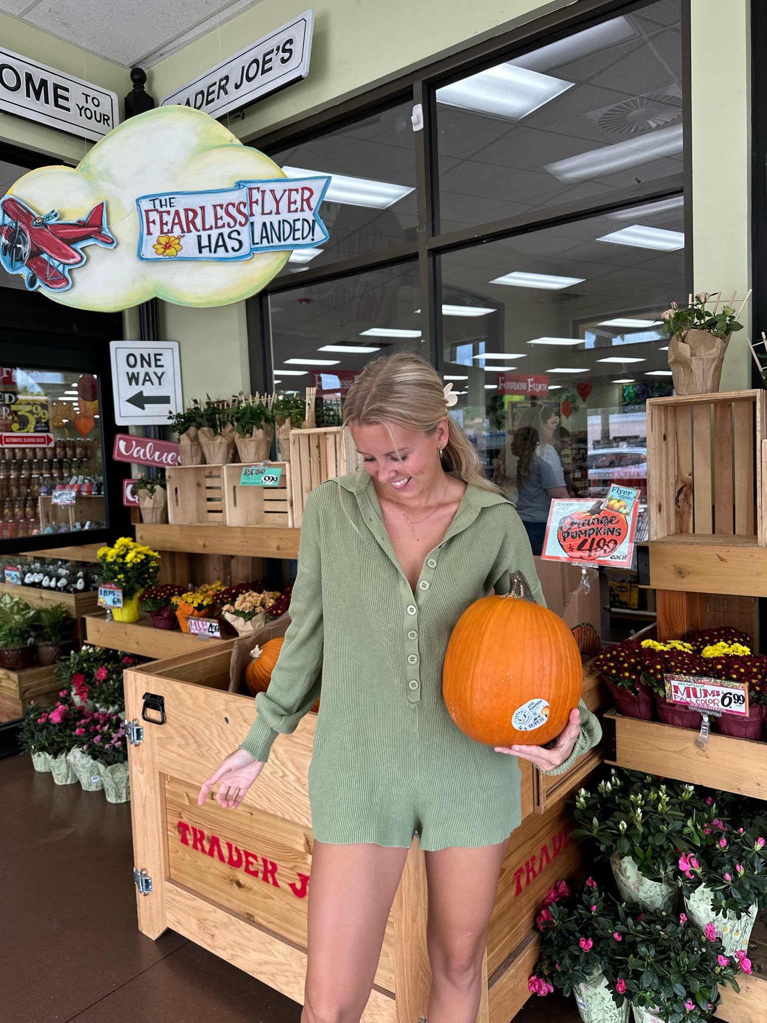 Sweater romper perfect for fall 

#LTKfindsunder100 #LTKHoliday #LTKSeasonal