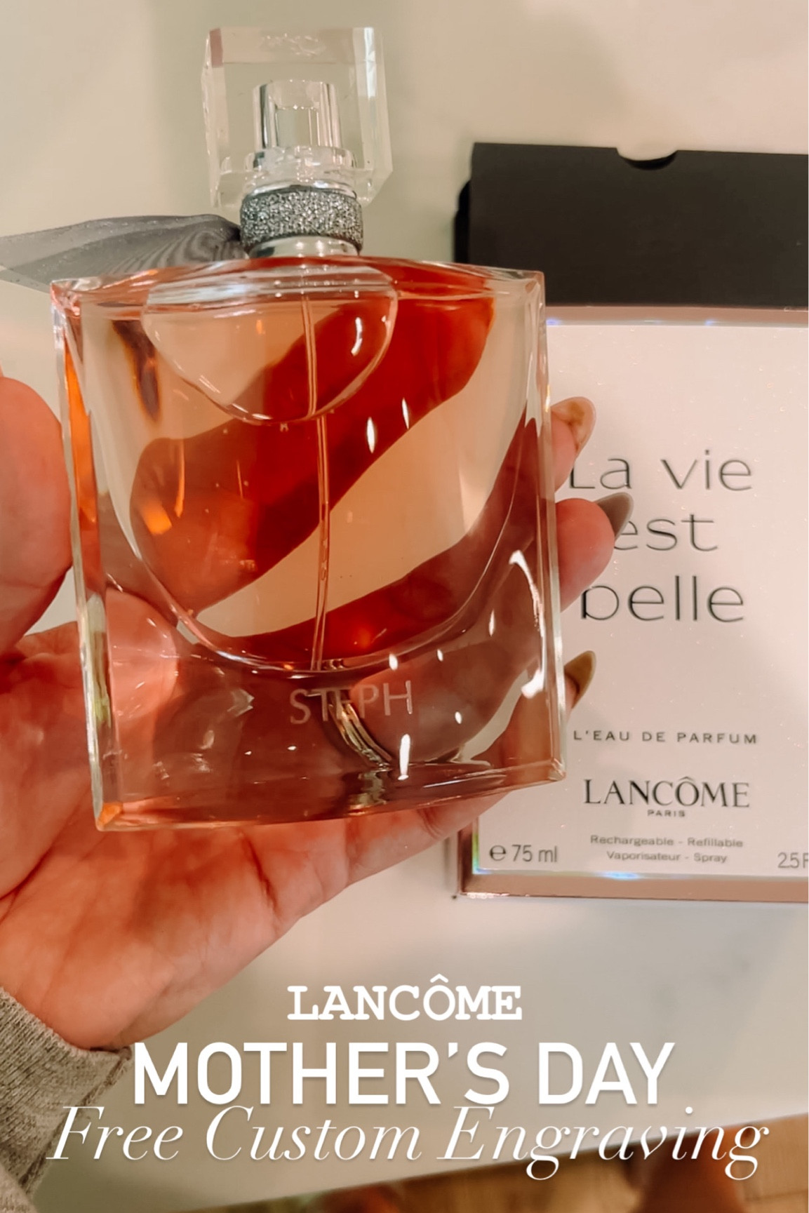 Free customs engraving on select Lancôme perfumes   
@lancomeofficial #lancomepartner #liketkit @shop.LTK 

#LTKBeautySale #LTKSeasonal #LTKGiftGuide