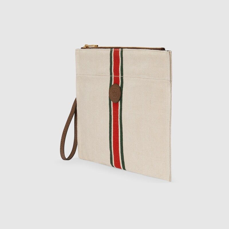 Pouch with Web | Gucci (US)