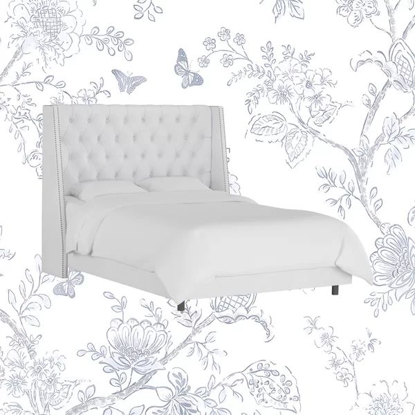 Annabel Upholstered Wingback Bed | Wayfair North America