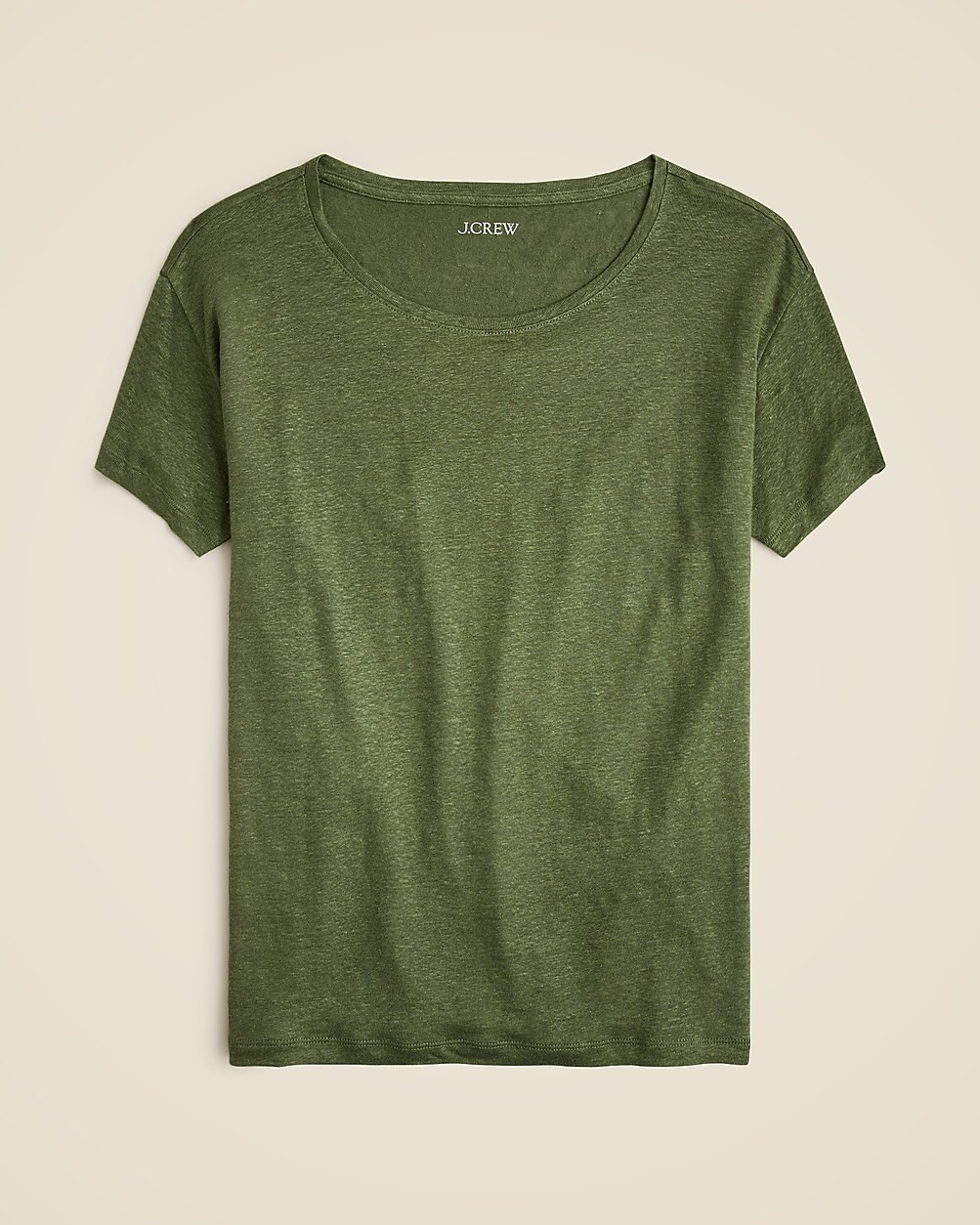 Relaxed linen T-shirt | J. Crew US