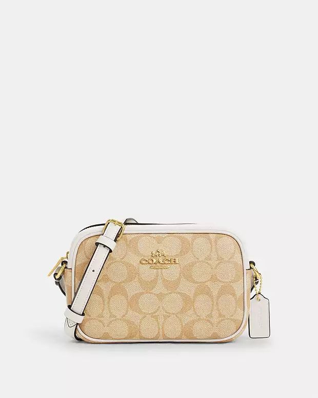 Mini Jamie Camera Bag In Signature Canvas | Coach Outlet