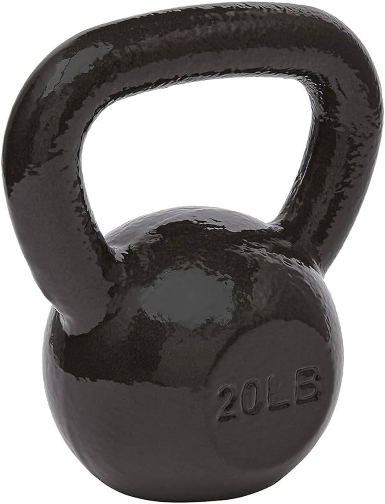 Amazon Basics Cast Iron Kettlebell | Amazon (US)