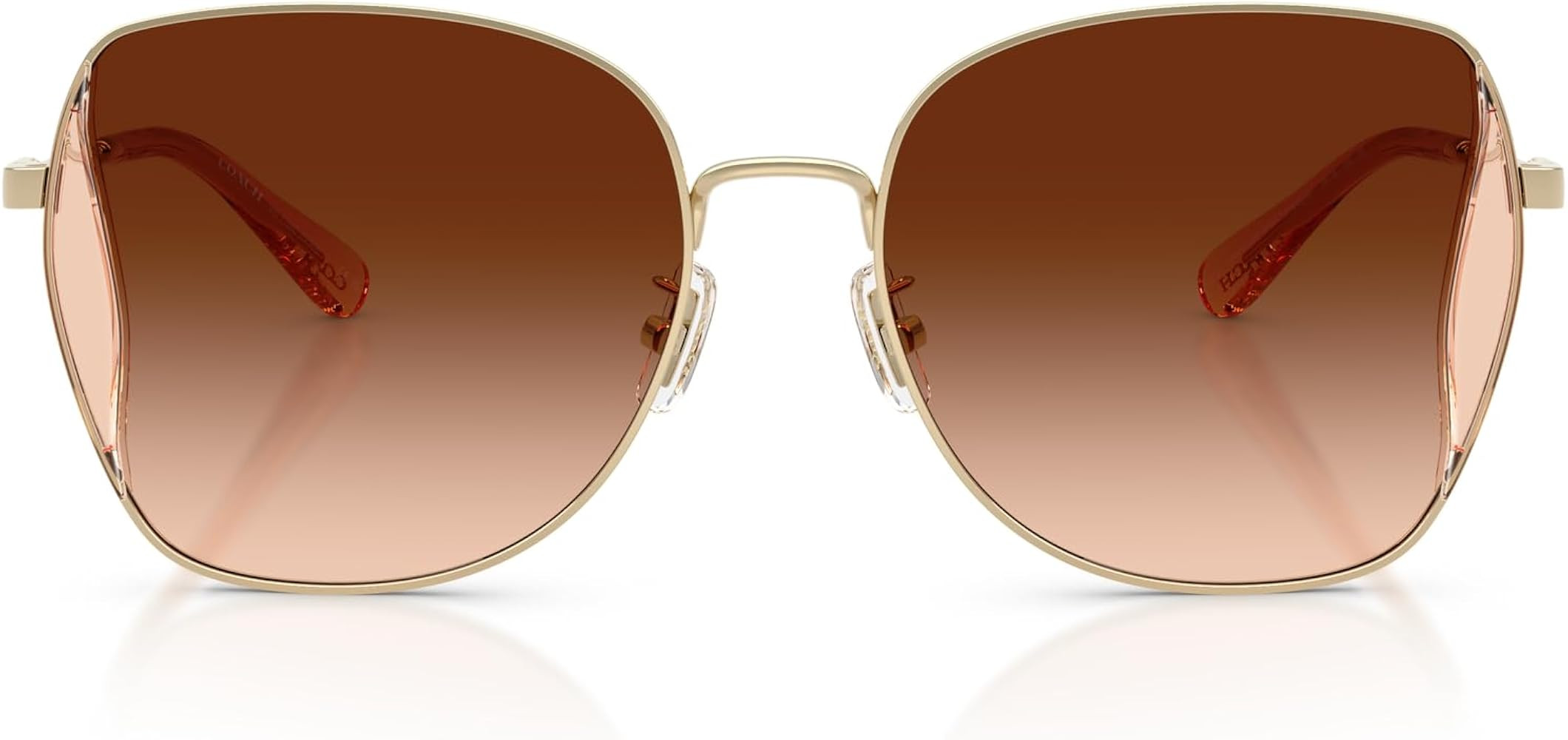 Coach womens Hc7158d Low Bridge Fit Butterfly Sunglasses | Amazon (US)