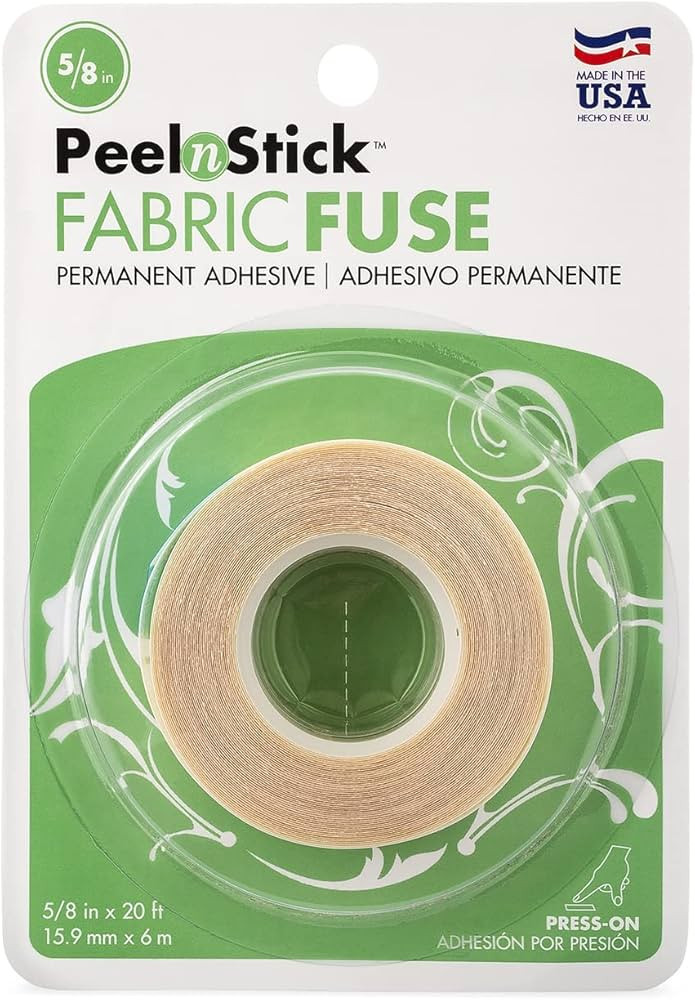 Thermoweb 3346 Peel'n Stick Fabric Fuse Tape, 5/8-InchX20 Feet | Amazon (CA)