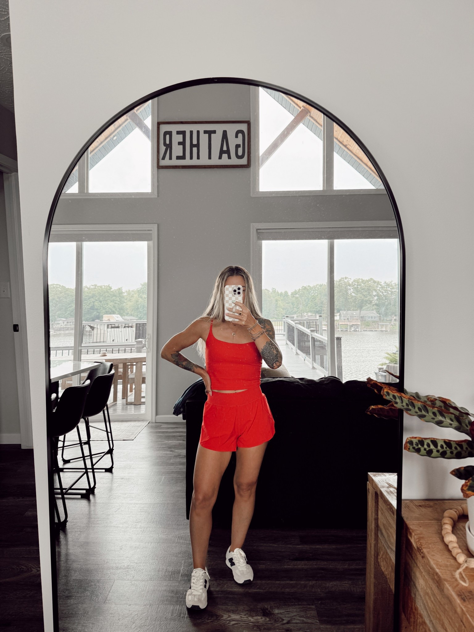 The workout or athleisure set everyone needs for summer! So comfy and cute! 

I’m wearing a xsmall in both pieces. Shoes are option 2 and run tts. 

#LTKFindsUnder50 #LTKSummerEdit #LTKShoeCrush