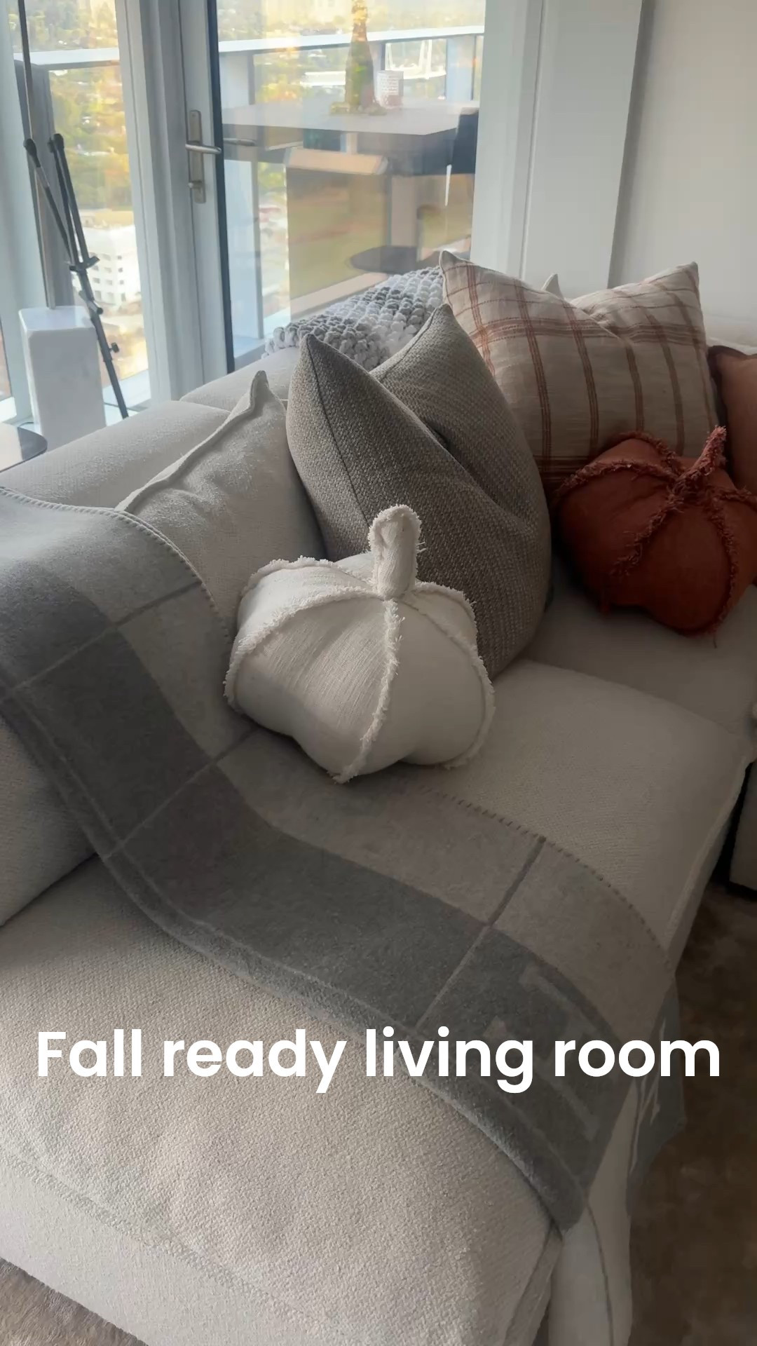 Cozy couch from Crate and Barrel paired with my fall Pottery Barn pillows 🎃

#LTKSeasonal #LTKHome