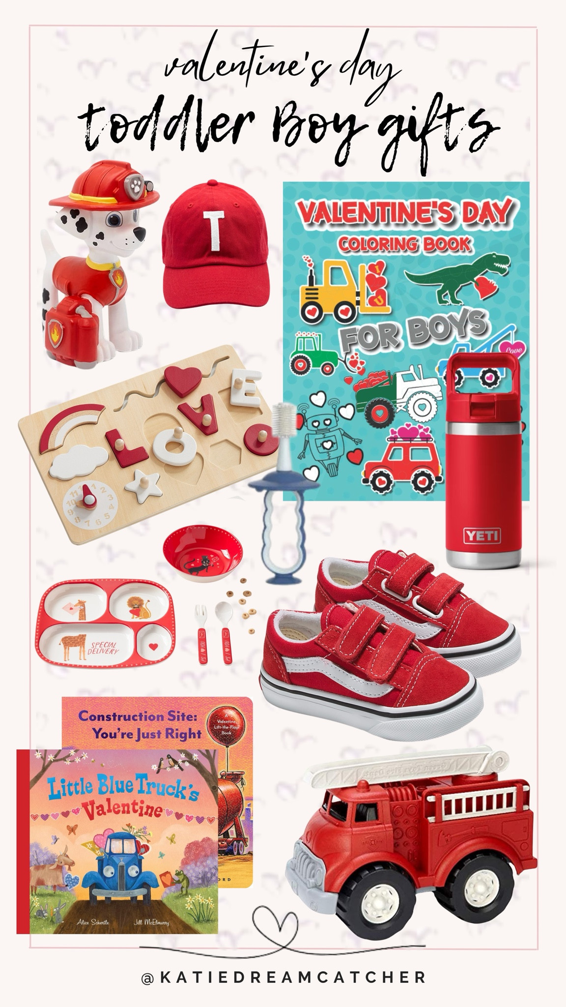 Valentine’s day gifts for a toddler boy. 
Toddler boy Valentine’s Day gifts basket. 

#LTKGiftGuide #LTKKids #LTKSeasonal