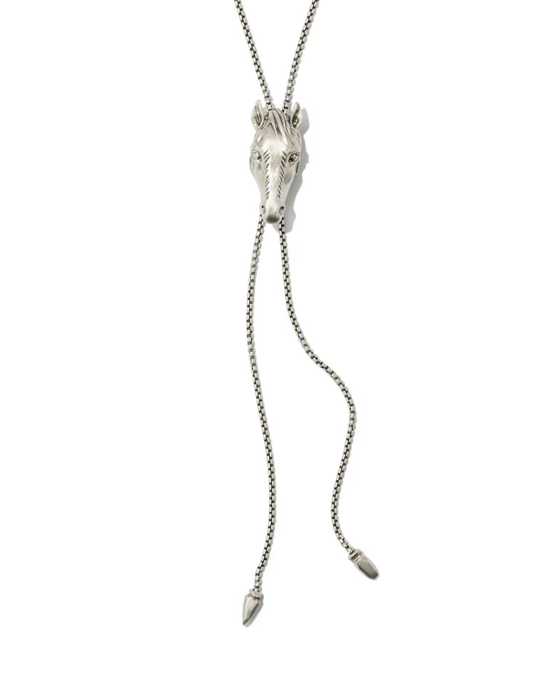 Beau Bolo Necklace in Vintage Silver | Kendra Scott