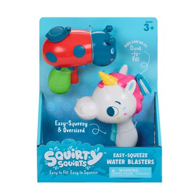 Chuckle & Roar Squirty Squirts Blasters 2pk - Unicorn & Ladybug | Target
