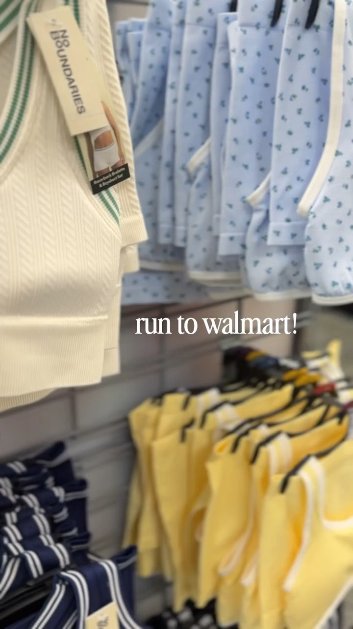 Spotted these new sets at walmart and there are way more styles and colors online!😍 comment NEW and I’ll DM you so you can shop these♥️

#walmart #newatwalmart #walmartfinds #walmartstyle #walmarthaul