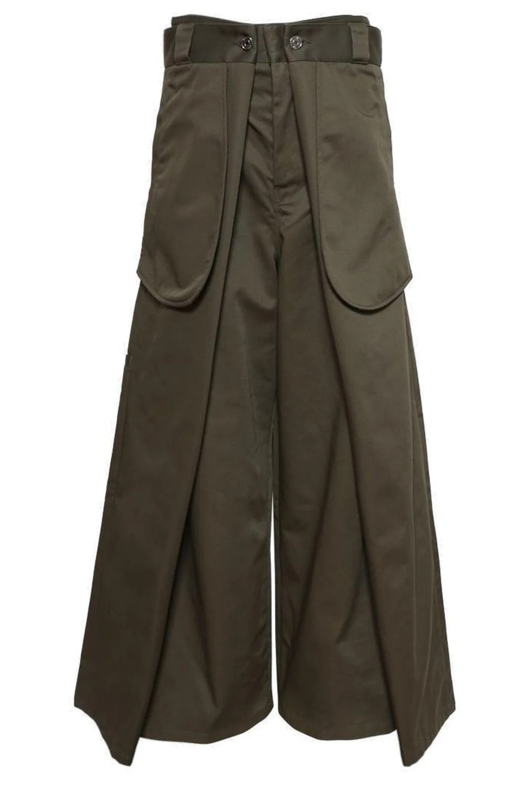 Jean Paul Gaultier X Shayne Oliver Wrap Wide Leg Pants | Cettire Global