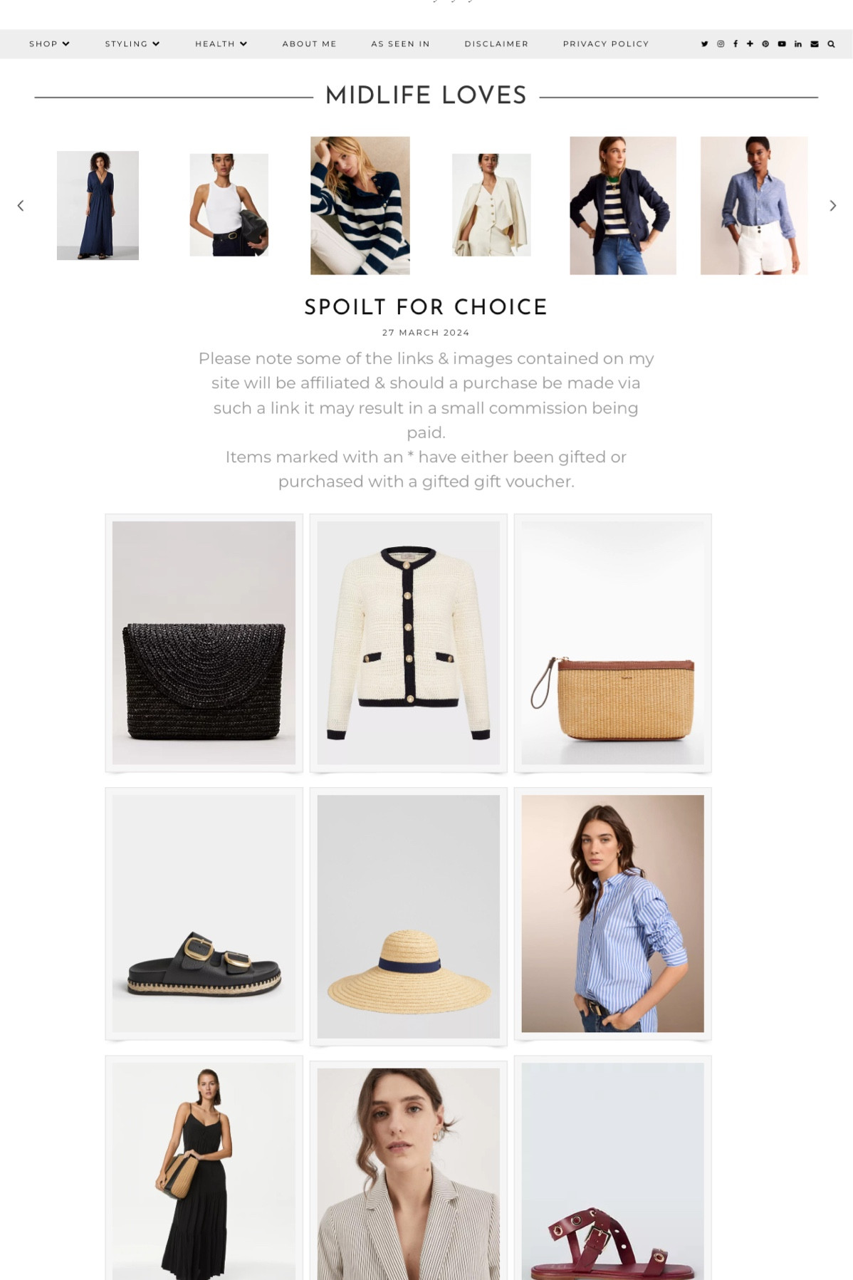 There's so many gorgeous pieces dropping for the coming season - check out my latest post for lots of high street temptations https://www.mymidlifefashion.com/2024/03/spoilt-for-choice.html
 #spring #springfashion #springstyle #mymidlifefashion #highstreetfashion #highstreetstyle #thisis50 #styleover50 #fashionover50 #timelessfashion #timelessstyle #effortlessfashion #effortlessstyle #whattowear #keepitsimple #timeless #everydaystyle #everydayfashion 

#LTKover40 #LTKeurope #LTKSeasonal