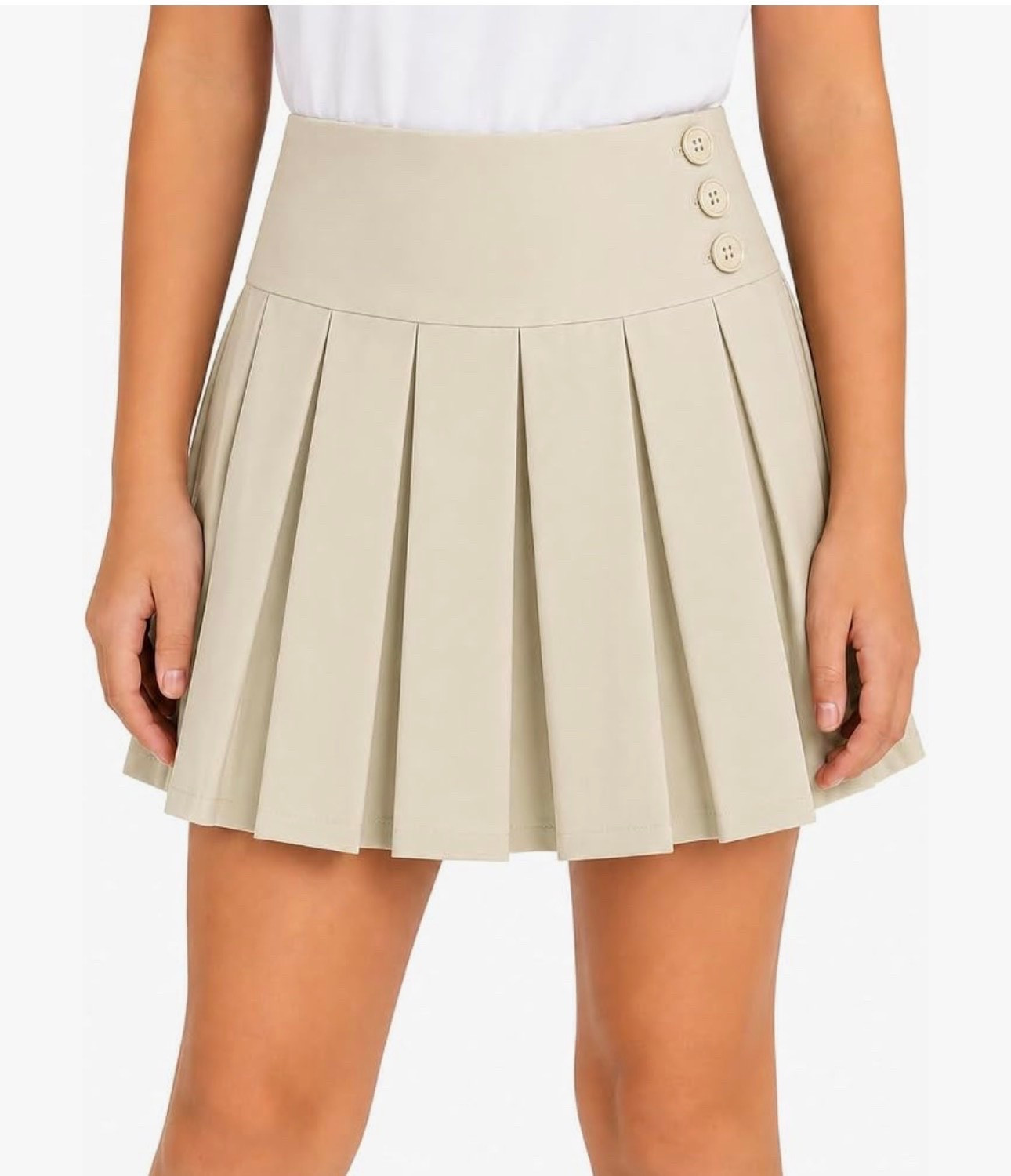 Girls' School Uniform Pull-on Scooter Skirt with Undershorts, Knit Waistband & Functional Pockets, Wrinkle Resistant

#LTKKids #LTKgrwm #LTKootd