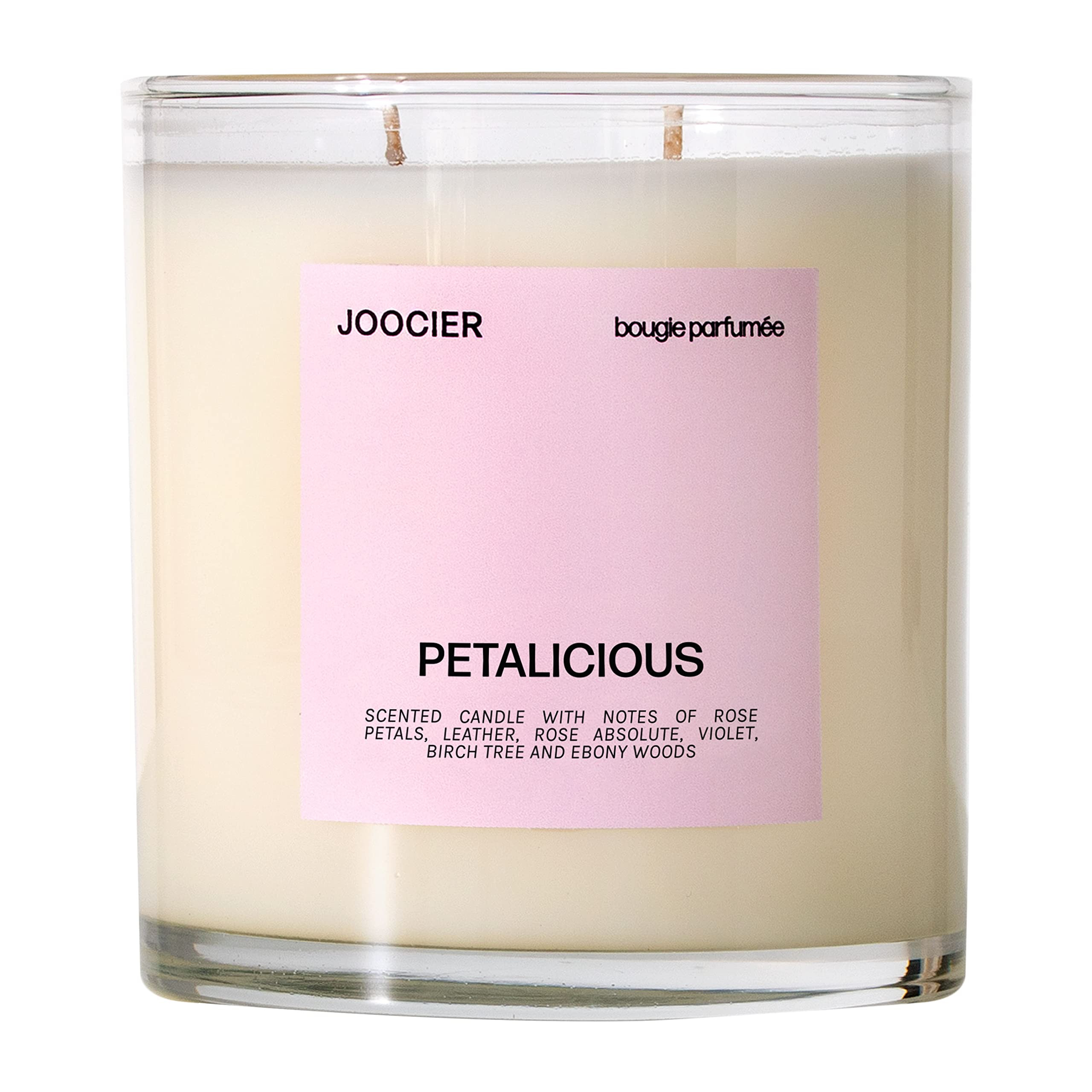 | Petalicious Candle- Rose Petals, Leather, Violet | Burning Rose Fragrance Inspired Candle 10 oz... | Amazon (US)
