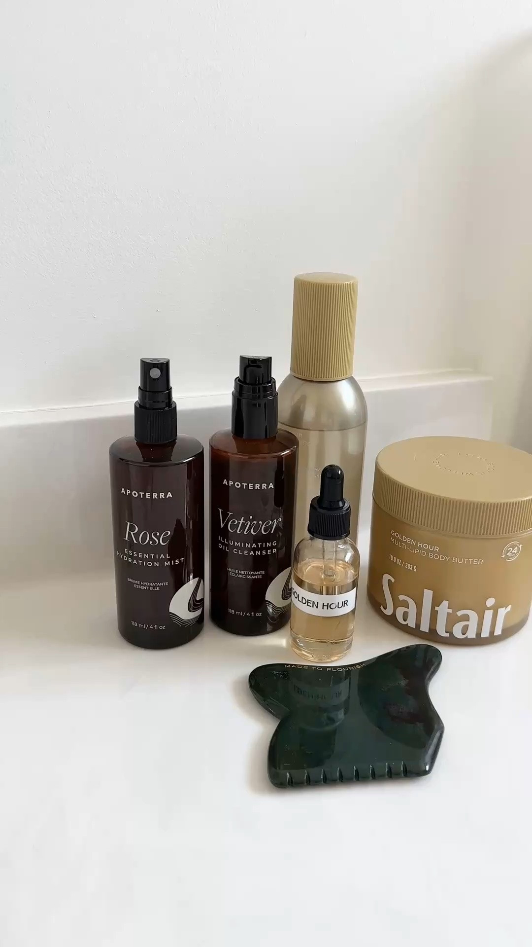About last night 🫦

Loving this stack✨
Linking what I can. The beautiful Apoterra products & Moss Agate Gua Sha (🤤) can be purchased from my friend’s local Satellite Beach, FL Esthetic & Soul Care Boutique: Made to Flourish. 

And they are the most divine of all ✨

https://madetoflourishesthetics.com