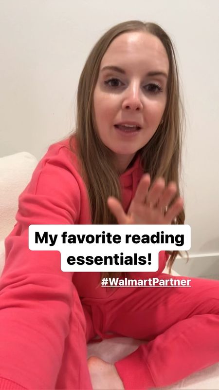My favorite reading essentials are all available at @Walmart
- a good book
- a surprise book light 
- a cozy chair
- a comfy lounge outfit 

#walmartpartner #IYWYK