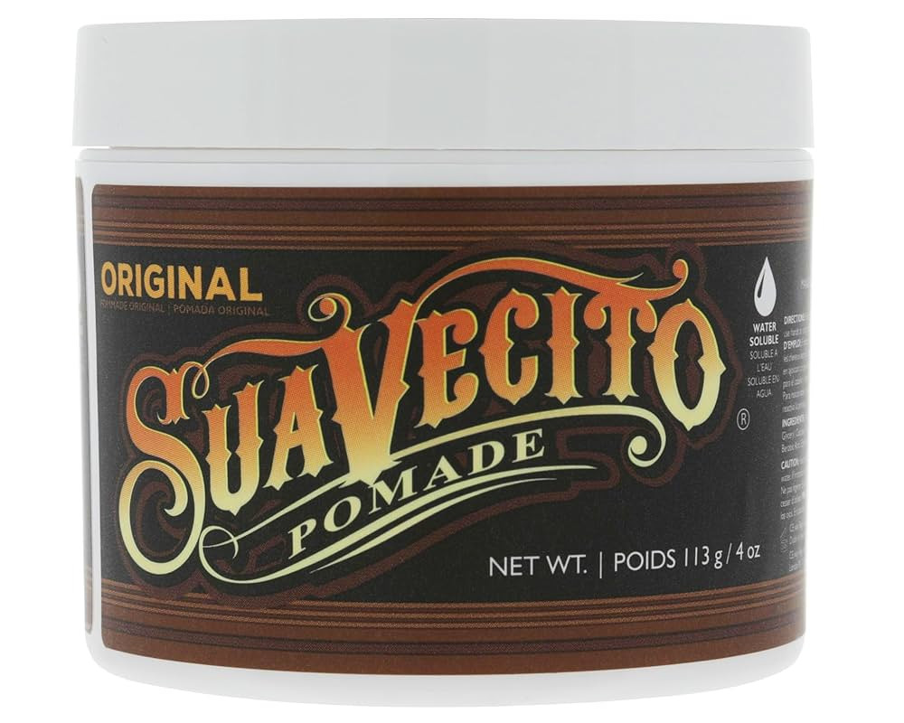Suavecito Pomade For Men - Medium Hold Shine Water Based oz Pack Wax Like Flake All Day Hair Free... | Amazon (US)