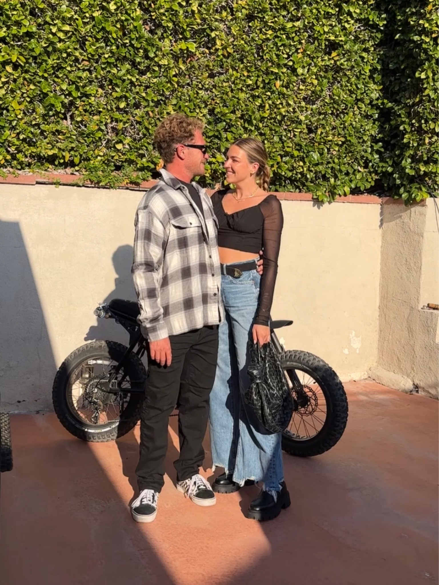 Date night outfit🫶🏼 picked out each others outfits from american eagle @americaneagle #aejeans #aepartner 

#LTKmens #LTKfindsunder100 #LTKfindsunder50