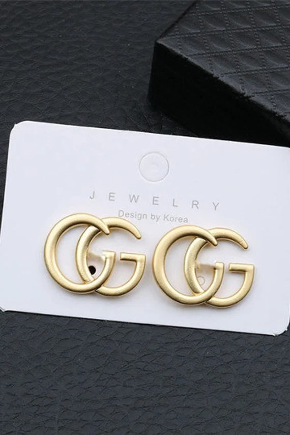 GG Earrings | Etsy (US)