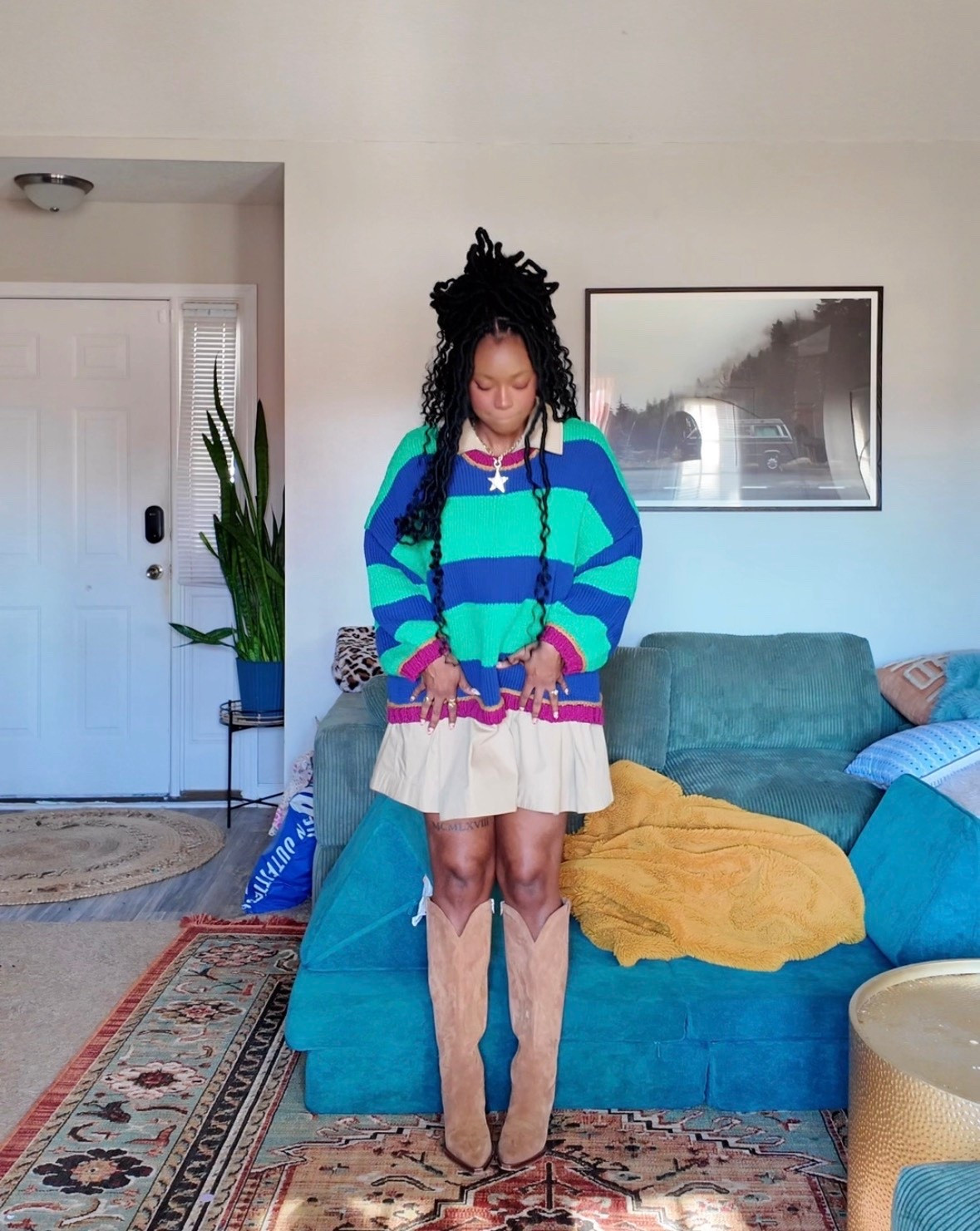 Saturday! 
Added the sweater dupes, size up maybe two or three.

The dress isn’t online yet for some reason, but I will update when it is! 

#LTKgrwm #LTKdayinmylife #LTKootd