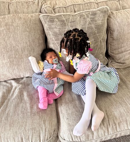 The best part about having little girls is dressing them alike in cute clothes 🥰💕😍 #girlmom 

#LTKfindsunder100 #LTKkids #LTKbaby