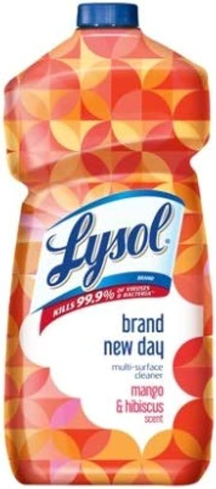 Lysol Multi-Surface Cleaner, Day Mango & Hibiscus 48 oz | Amazon (US)