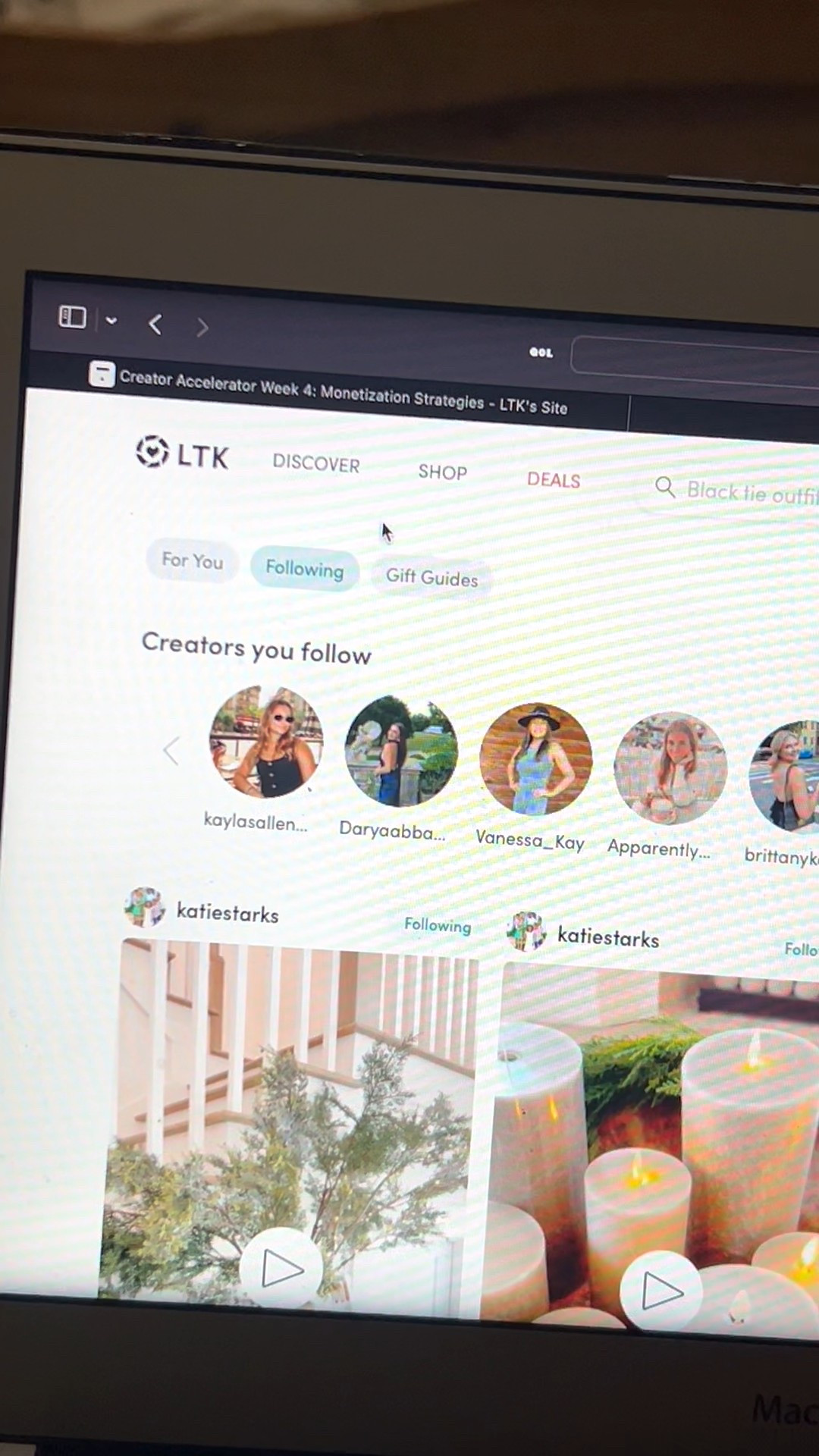 A little educational post, to explain how to find me on LTK and all of LTK’s Features!