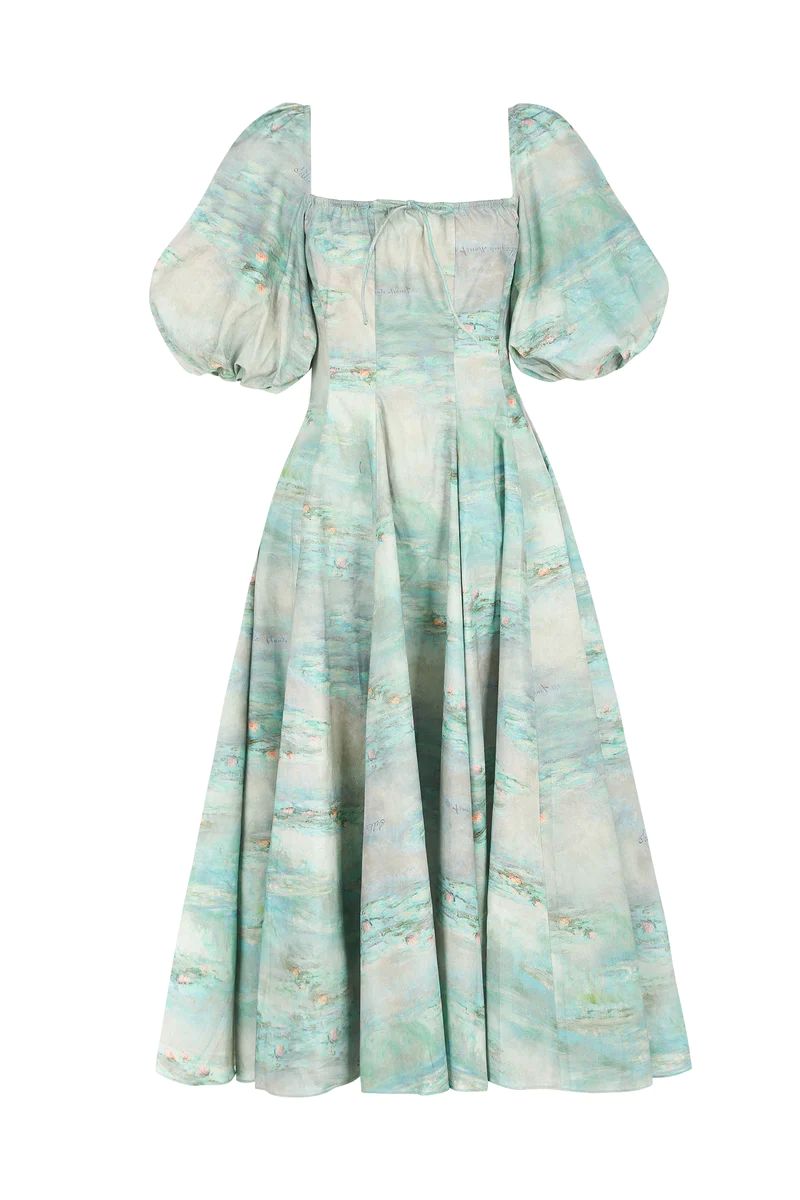 The Water Lilies Day Dress | Selkie Collection