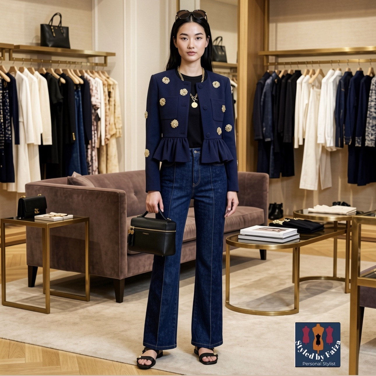 Wait— this jacket was $600 and it’s NOW $297?! 🚨

The gold embellished navy peplum blazer you’ve been seeing everywhere just got a serious price drop, and I couldn’t not tell you.

Paired it with dark wash wide-leg jeans (were $400, now $197) and honestly? This is the most expensive-looking outfit under $500 and I need everyone to know.

navy blazer outfit | embellished jacket look | wide leg jeans style | smart casual women | sale fashion finds

#StyleSaleAlert #EmbellishedJacket #NavyOutfitIdeas #WideJeansStyling #PersonalStylistAustralia

#LTKwinter #LTKsale #LTKstyletip